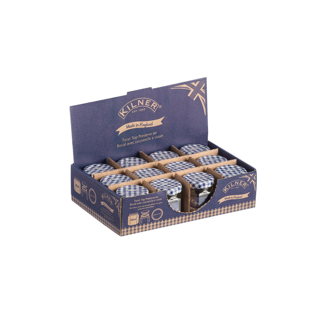 Hexagonal Twist Top Jar (CDU of 12), 48ml