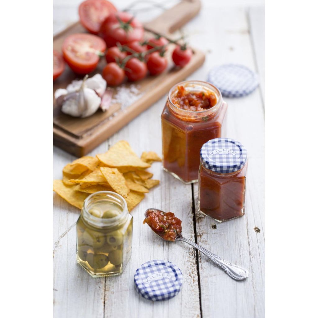 Hexagonal Twist Top Jar (CDU of 12), 110ml