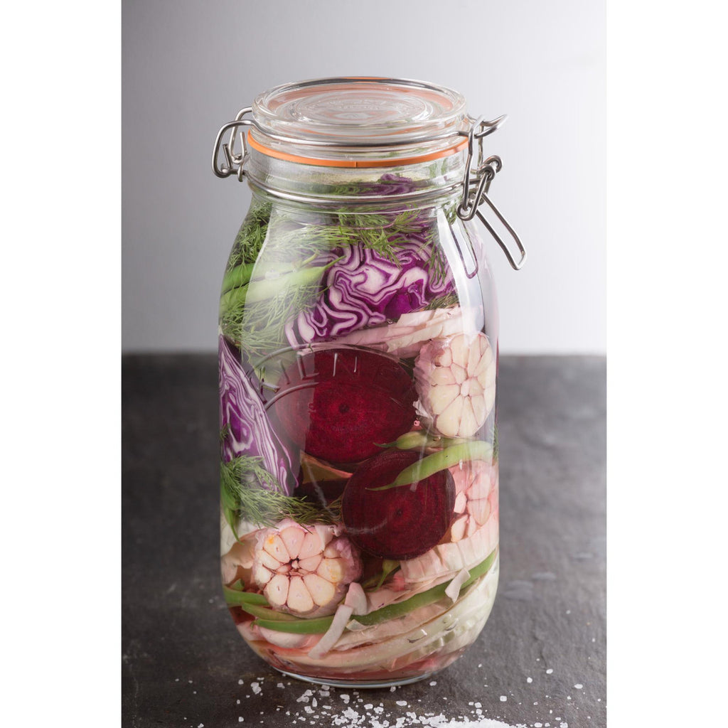 Round Clip Top Jar, 1.5 Litre