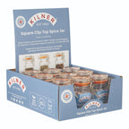 Square Clip Top Spice Jar (CDU of 12), 70ml
