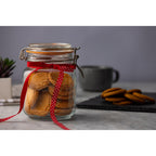 Square Clip Top Jar, 1 Litre