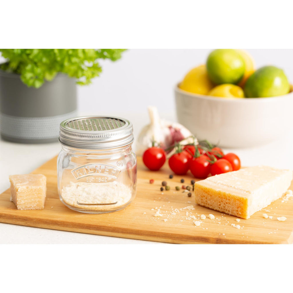 Storage Jar with Fine Grater Lid, 250ml