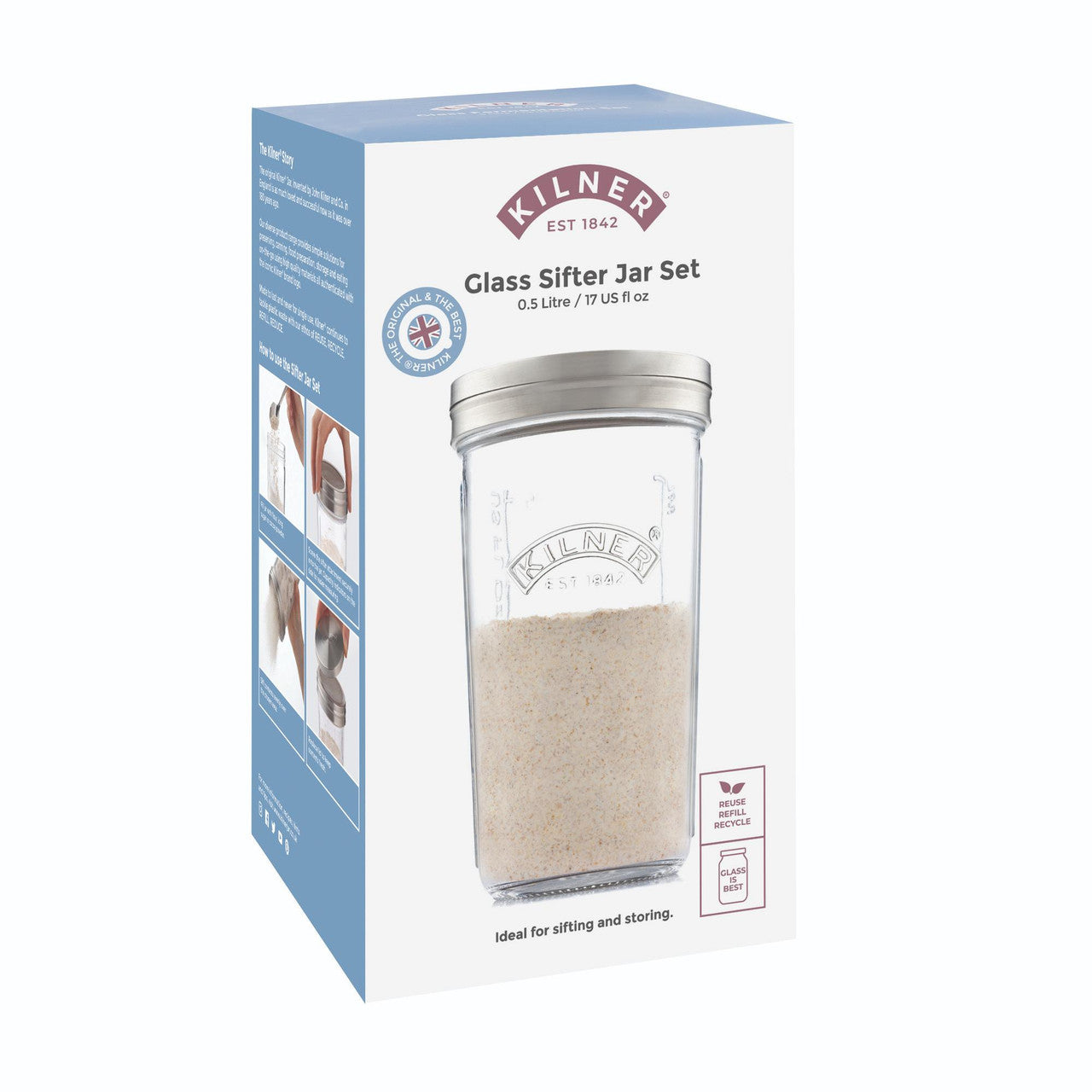 Sifter Jar, 500ml