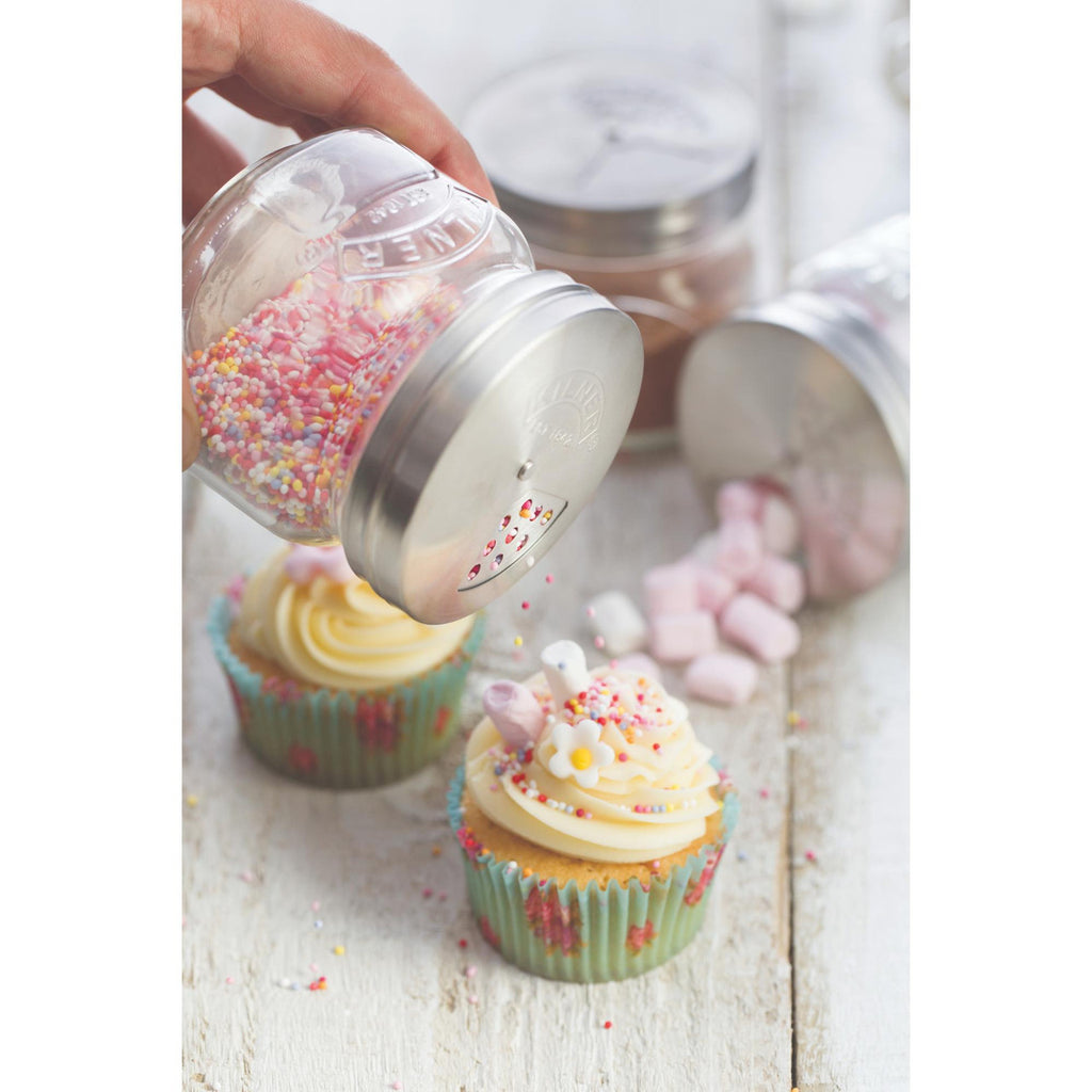 Storage Jar With Shaker Lid, 250ml (CDU of 12)