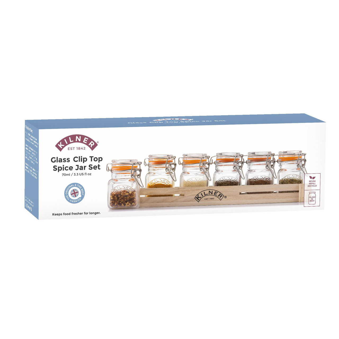 Spice Jar Set (7 Piece), 70ml