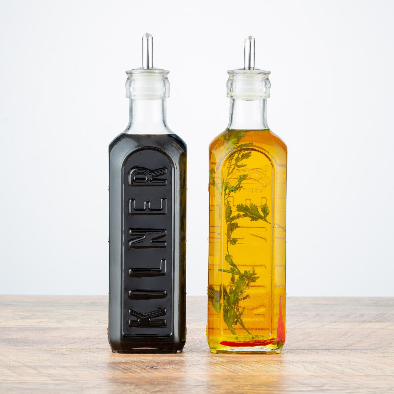 Oil Bottle Set of 2, 600ml