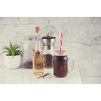 Square Clip Top Bottle, 250ml