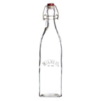 Square Clip Top Bottle, 1 Litre
