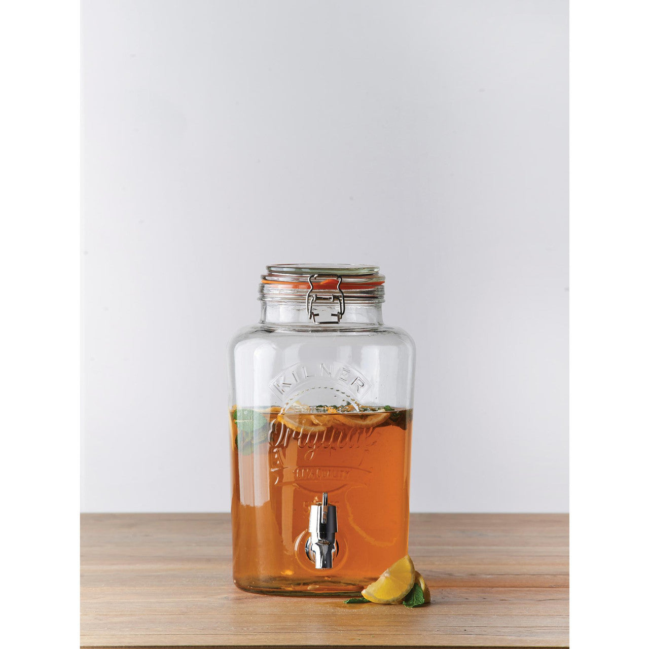 Round Storage Jar with Dispensing Tap, 5 Litre