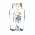 Round Storage Jar with Dispensing Tap, 5 Litre