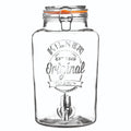 Round Storage Jar with Dispensing Tap, 8 Litre
