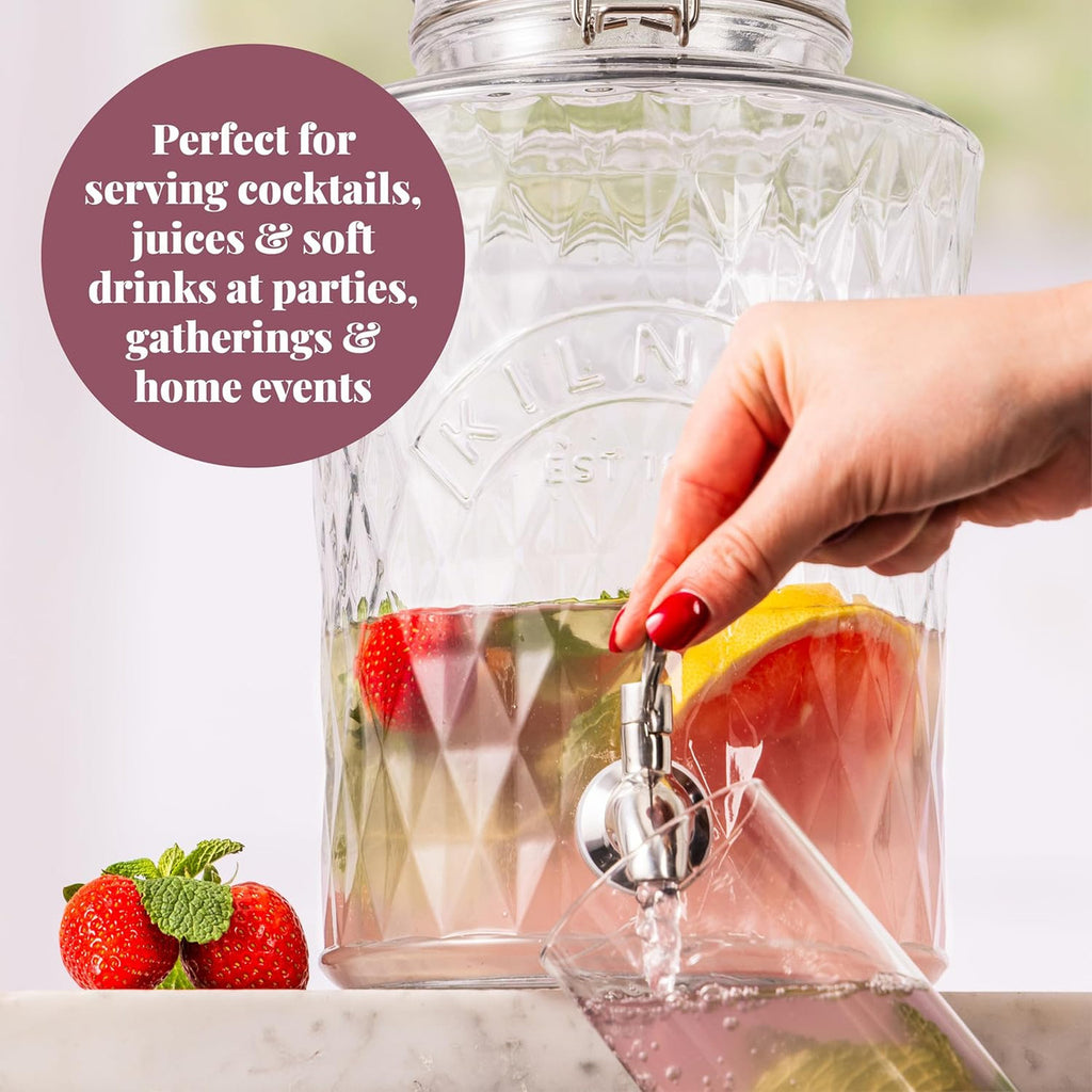 Clip Top Diamond Dispenser, 5 Litre