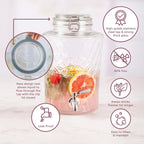 Clip Top Diamond Dispenser, 5 Litre