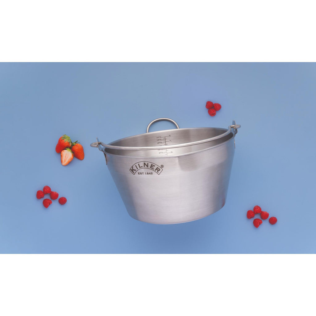 Original Stainless Steel Jam Pan, 8 Litre