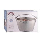 Original Stainless Steel Jam Pan, 8 Litre
