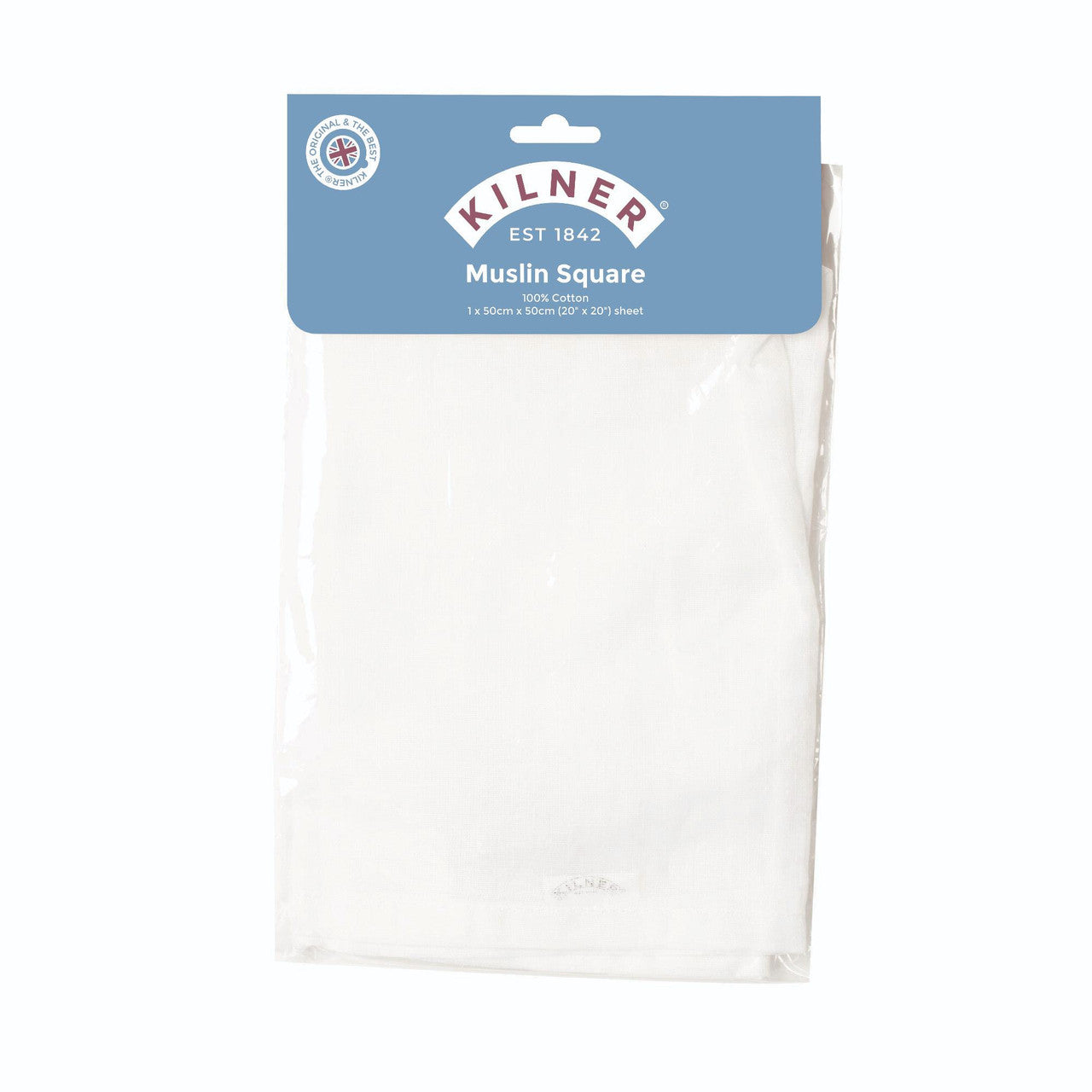 Muslin Square, 50 x 50cm - 100% Cotton