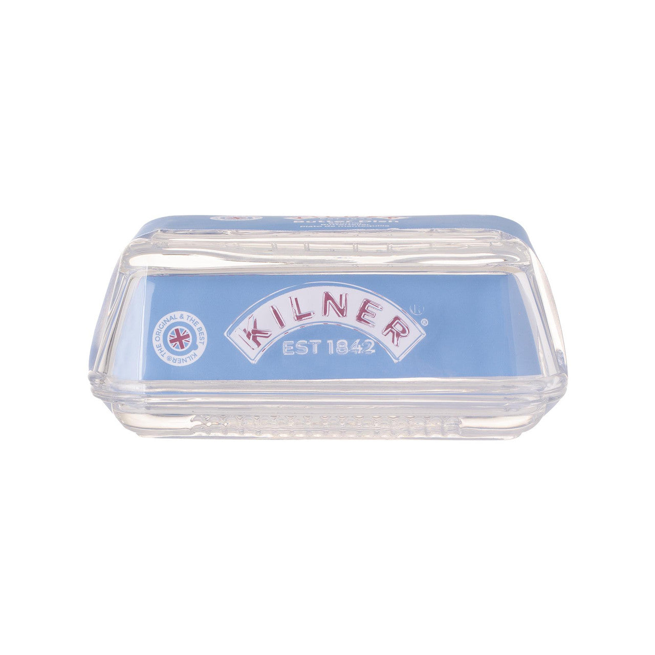 Glass Butter Dish And Lid