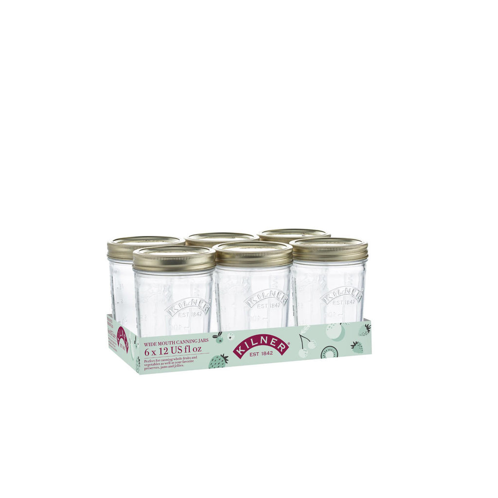 Wide Mouth Preserve Set of 6, 350ml