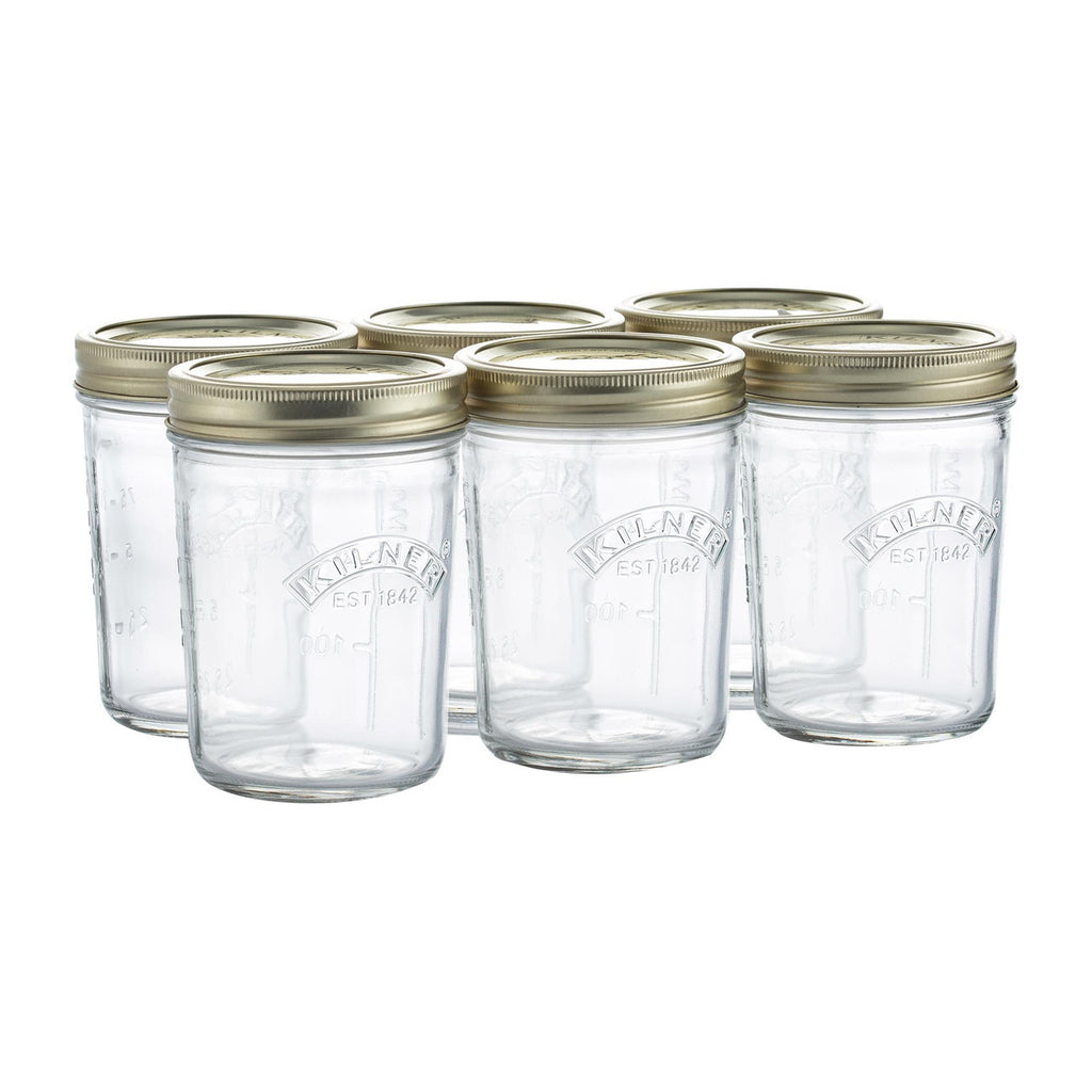 Wide Mouth Preserve Set of 6, 350ml