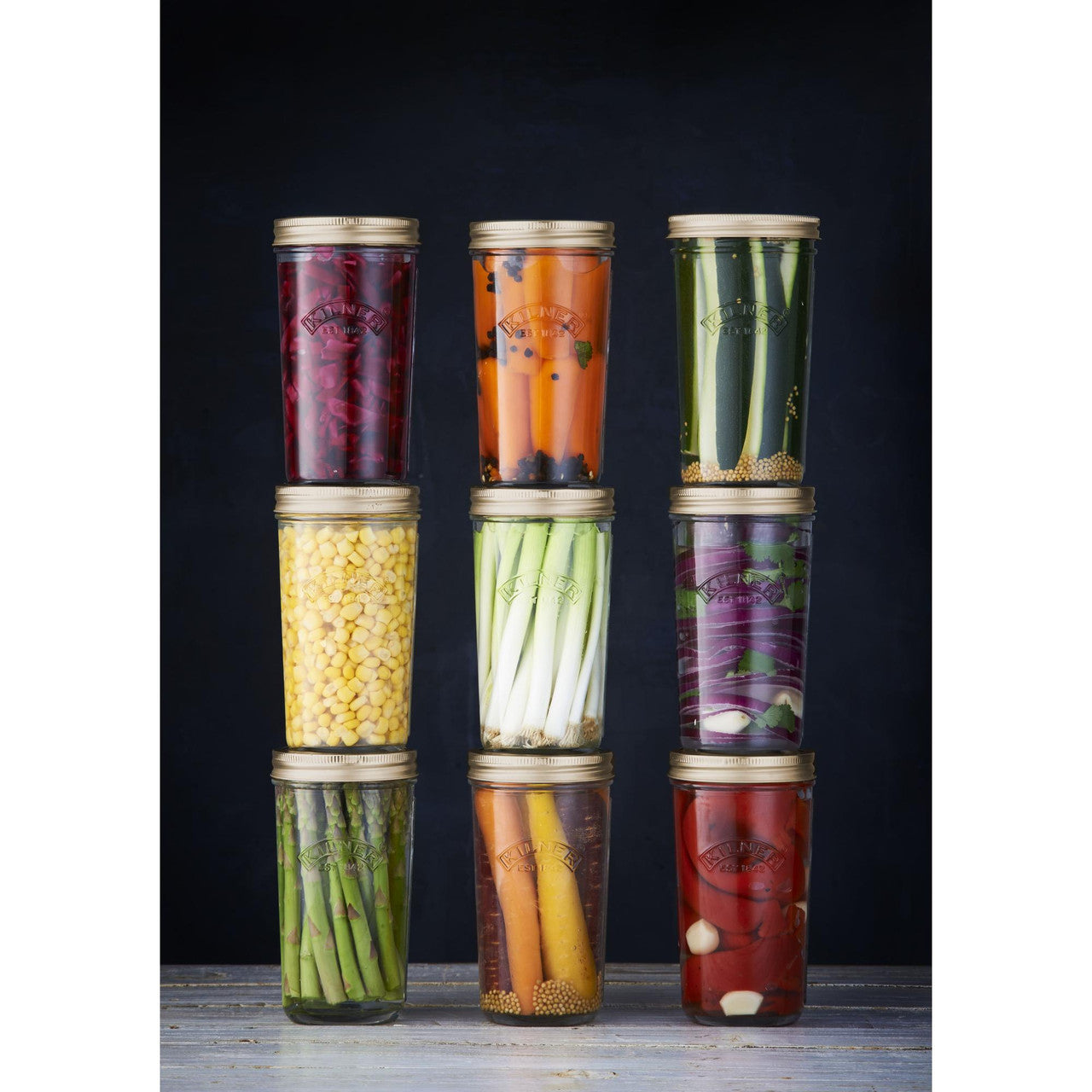 Wide Mouth Preserve Set of 6, 500ml