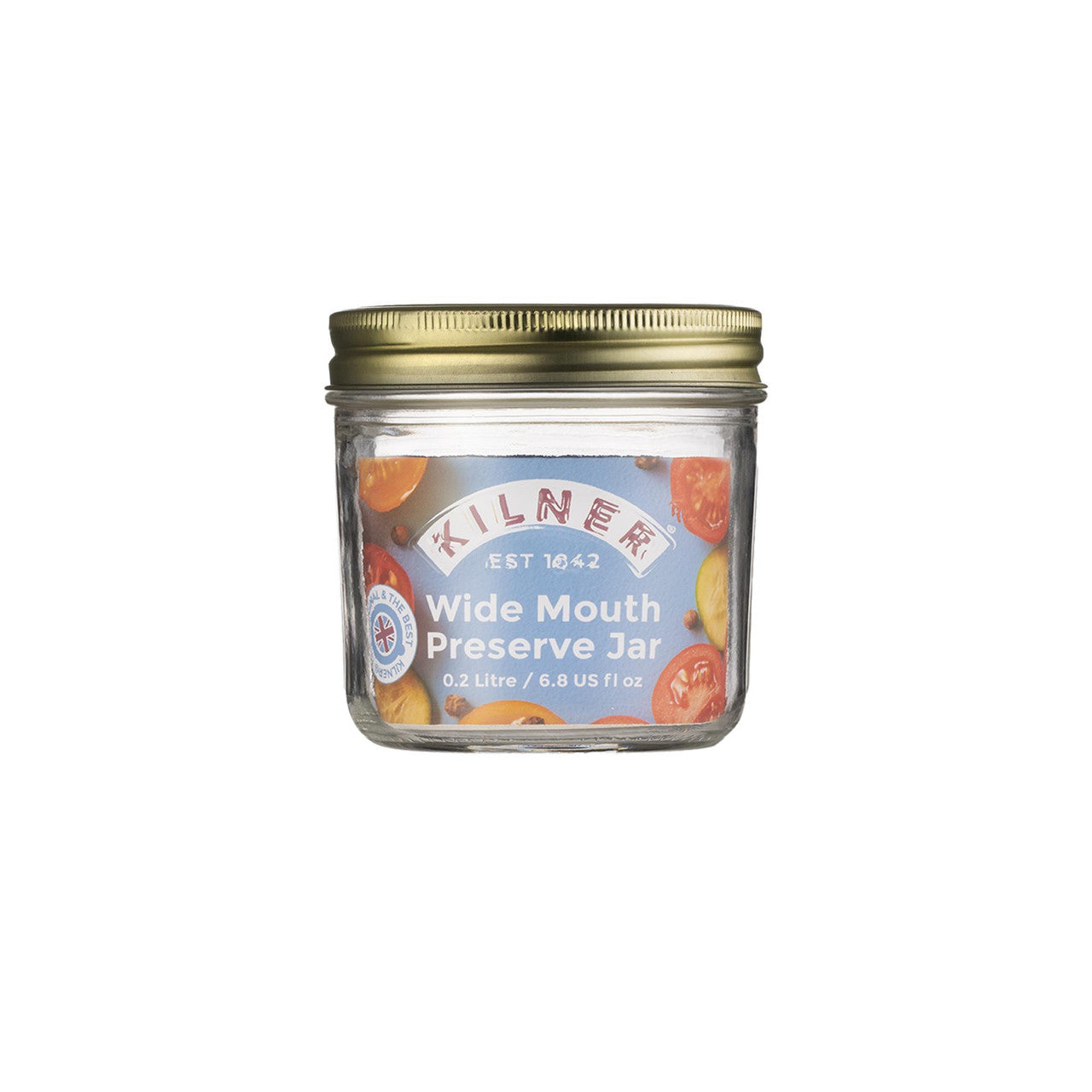 Wide Mouth Preserve Jar, 200ml