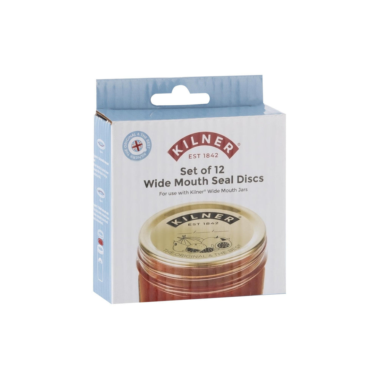 Wide Mouth Preserve Seals (Pack of 12)