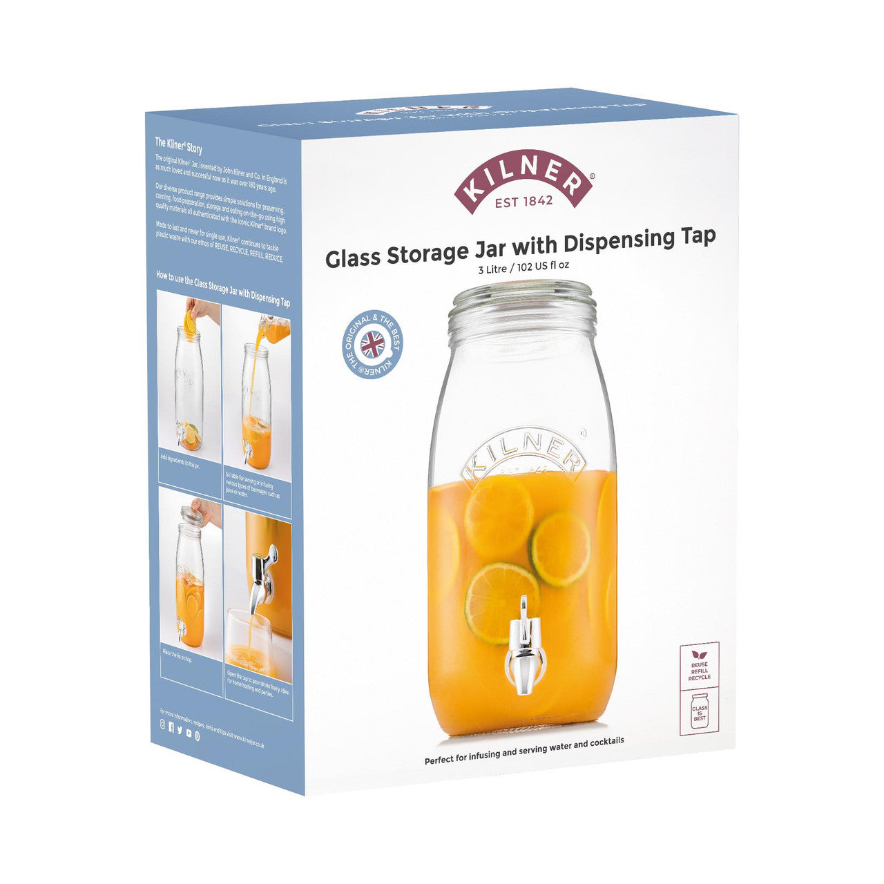 Drinks Dispenser - 3 Litre