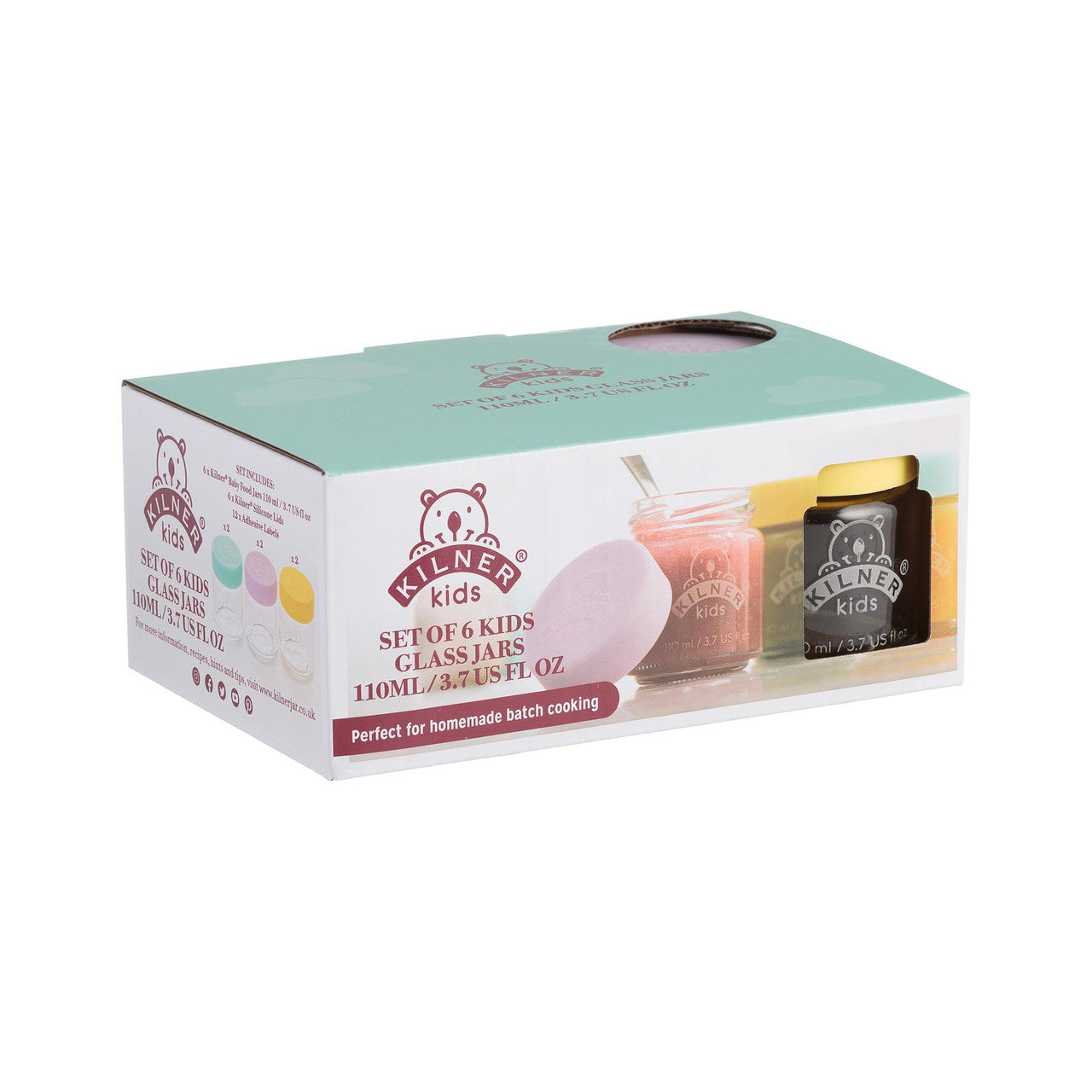 Kids Jar Set of 6  - 110ml