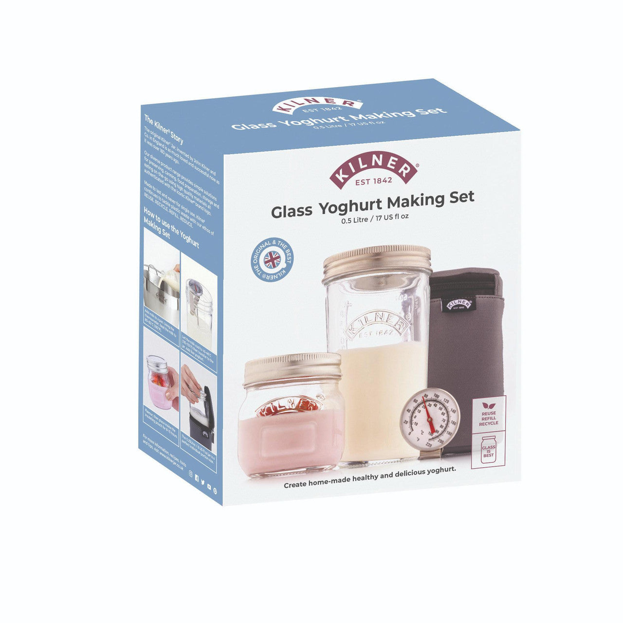 Yoghurt Making Set, 500ml