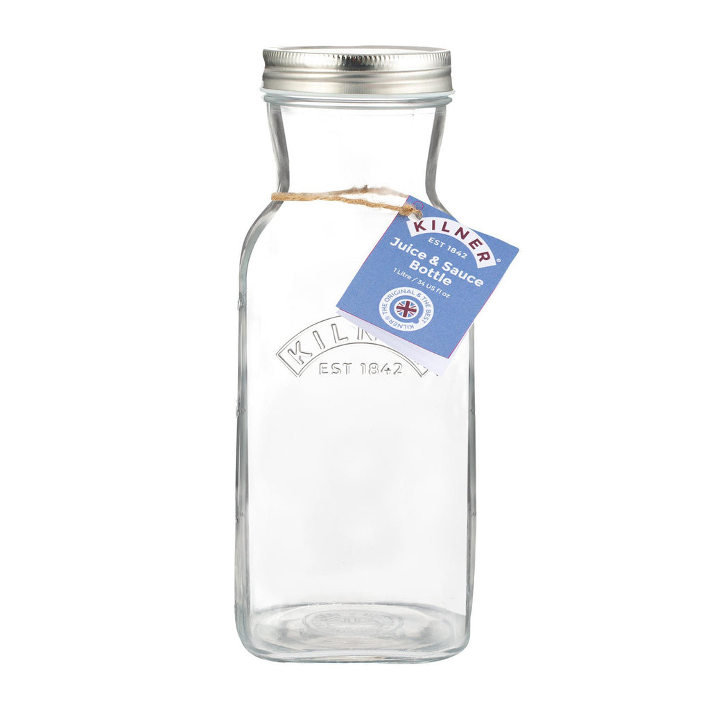 Juice & Sauce Bottle, 1 Litre / 22.5 x 8cm