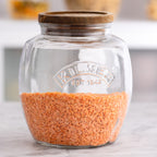 Universal Jar with Wooden Lid - 2L