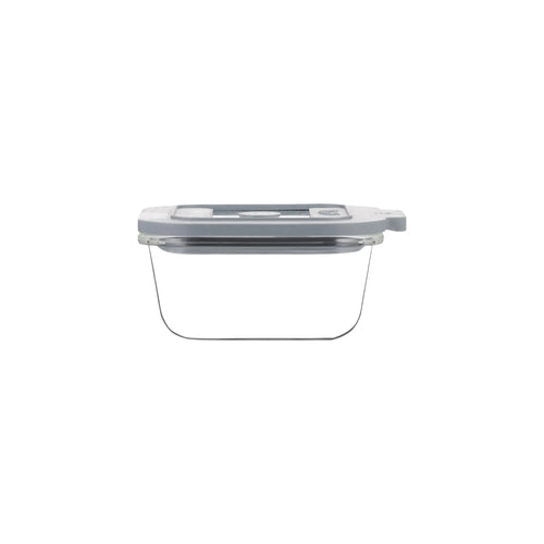 Two black square filters on a white background